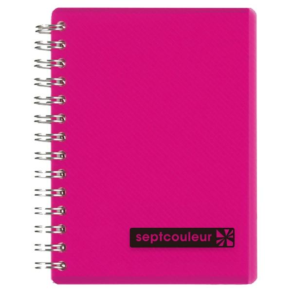 マルマン　セプトクルールノート・メモ　B7　70枚　6.5mm罫　ピンク　N576B-08