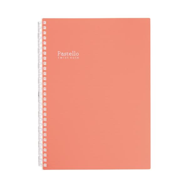 LIHIT LAB (リヒトラブ) Pastello ツイストノート B5 レッド N1908-3