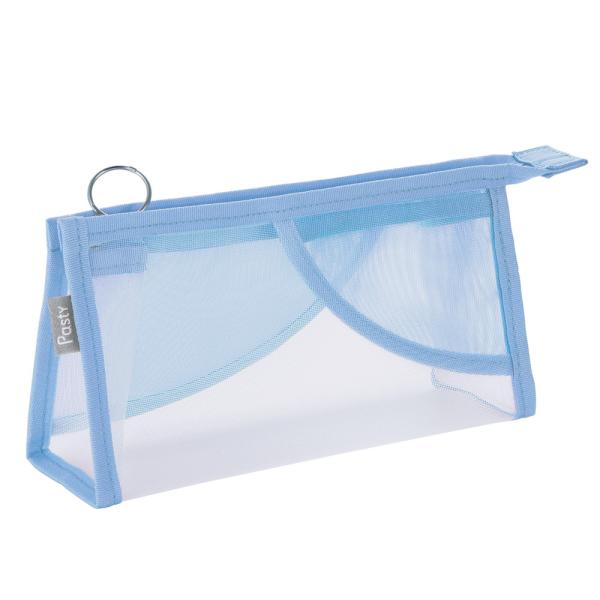 プラス PLUS ペンケース パスティ pasty マチ付きタイプ ブルー 98882