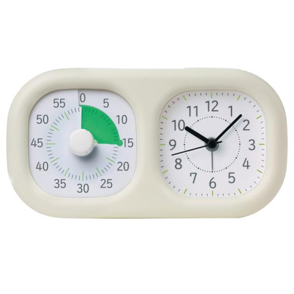 SONIC ソニック トキ・サポ 時っ感タイマー 時計プラス 色で時間の経過を実感 アイボリー LV...