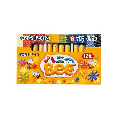 サクラクレパス クレヨン水性 12色 ハニーBee WY12R1