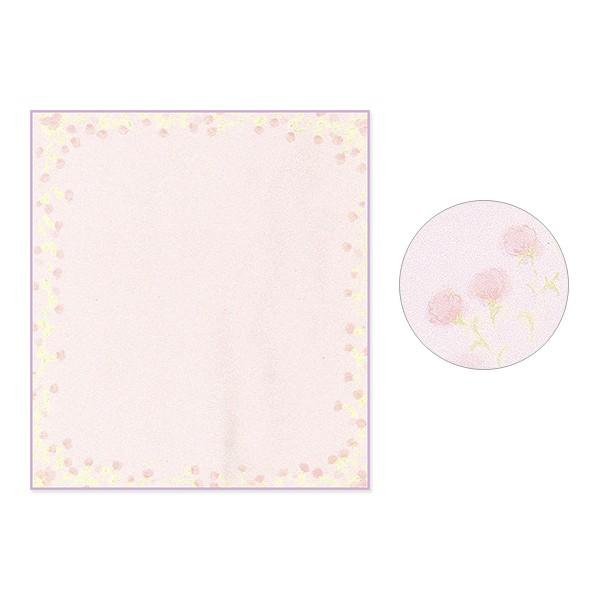デザインフィル　カラー色紙　小花柄 ピンク　33122006