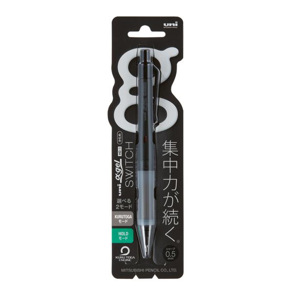 三菱鉛筆 MITSUBISHI PENCIL シャープαゲルSWITCH シャープペン ブラック M...