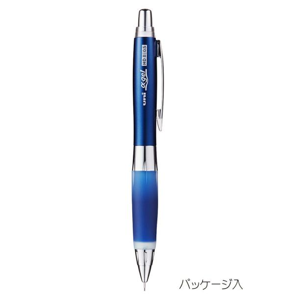 ＜三菱鉛筆＞ アルファゲルシャープペン 0.5mm ネイビー M5619GG1P.9