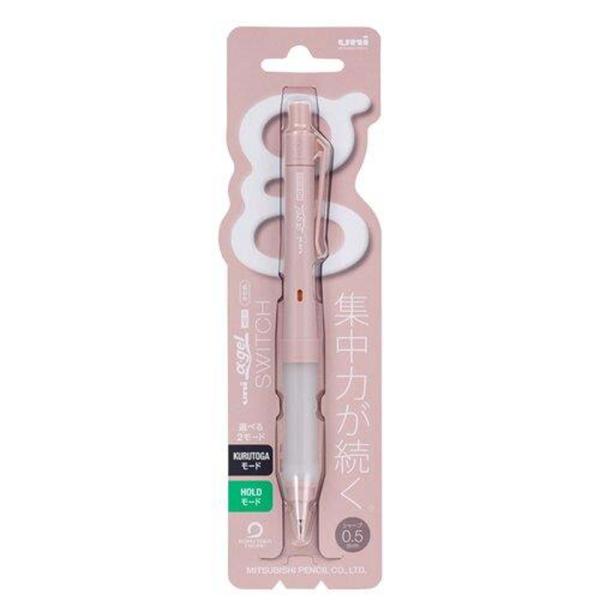 三菱鉛筆 uni シャープペン アルファゲルスイッチ 0.5mmコットンピンク M51009GG1P...