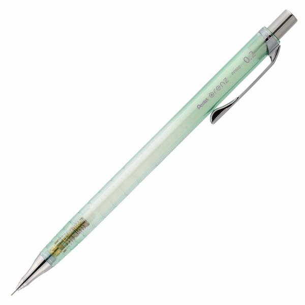 ぺんてる Pentel シャープペンシル 限定 オレンズ 0.2mm ミントグリーン軸 XPP502...