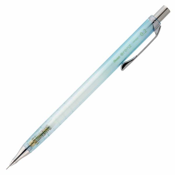 【数量限定】ぺんてる Pentel シャープペンシル 限定 オレンズ 0.2mm ウォーターブルー軸...