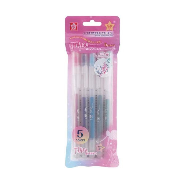 サクラクレパス SAKURA ボールサイン ティアラノック ５色セット GBRA208TZ-5