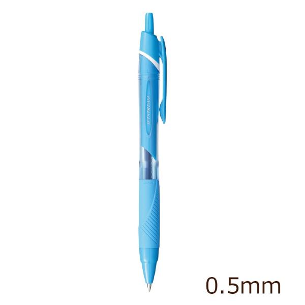＜三菱鉛筆＞ ジェットストリームカラーインクボールペン 極細 0.5mm ライトブルー　SXN150...