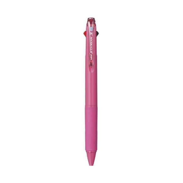 ＜三菱鉛筆＞ ジェットストリームボールペン 極細0.5mm 3色 ローズピンク SXE340005....