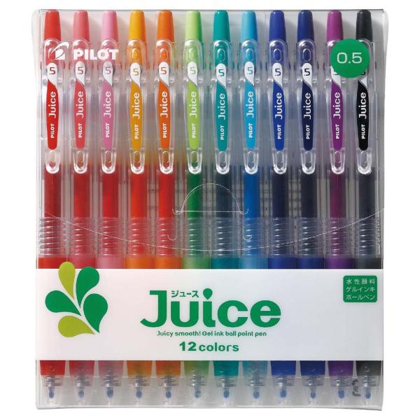 パイロット PILOT ジュース 0.5mm 12色セット LJU120EF-12C ゲルインキボー...