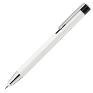 ZEBRA ゼブラ ライトライトα ホワイト（黒）白ライト 0.7mm P-BA96-W×1本 ライトライト ボールペンの商品画像