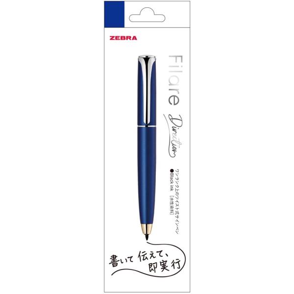 ゼブラ ZEBRA 水性サインペン フィラーレ ディレクション ブルー P-WYSS68-BL ツイ...