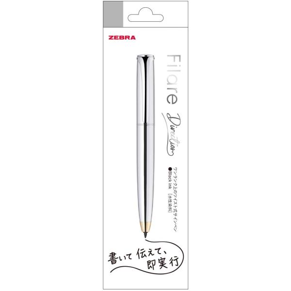 ゼブラ ZEBRA 水性サインペン フィラーレ ディレクション シルバー P-WYSS68-S ツイ...