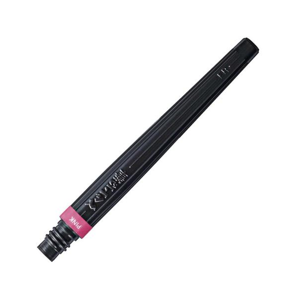 ぺんてる アートブラッシュ用カートリッジ ピンク カラー筆ペン XFR-109