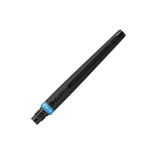 ぺんてる アートブラッシュ用カートリッジ スカイブルー カラー筆ペン XFR-110