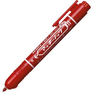 ゼブラ　油性マーカー　マッキーノック　細字　赤　P-YYSS6-R｜econvecoco