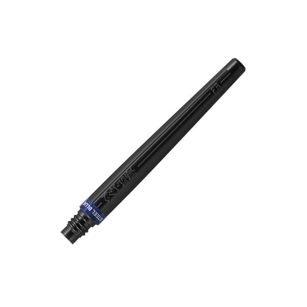 ぺんてる アートブラッシュ用カートリッジ スチールブルー カラー筆ペン XFR-117