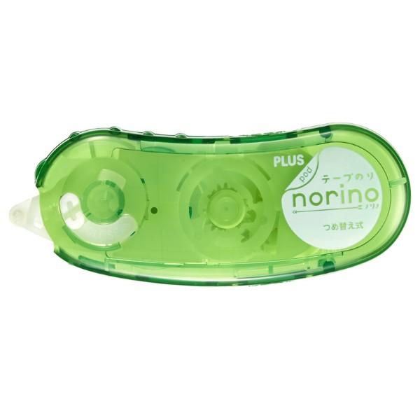 プラス(PLUS) テープのり norino pod（ノリノ・ポッド） つめ替え式本体 「キレイには...