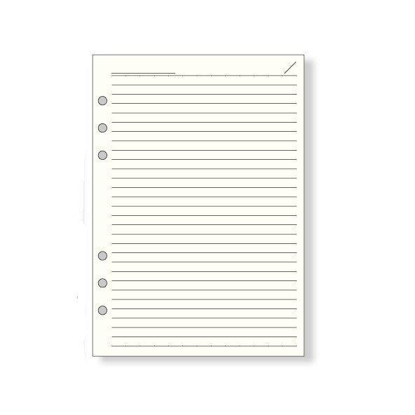 レイメイ藤井　ダ・ヴィンチ　リフィル　A5サイズ　ノート　徳用ノート(6.5mm罫)クリーム　DAR...