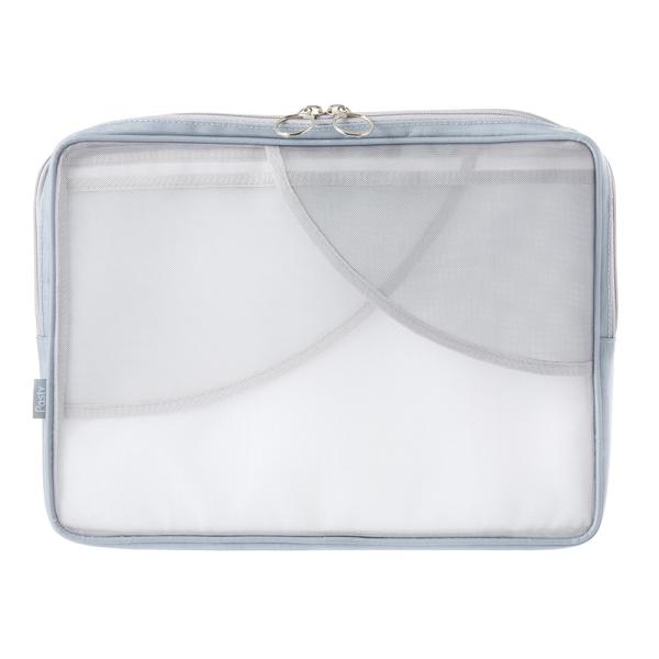 プラス PLUS Pasty パソコンケース グレー FL-230CA 98-66