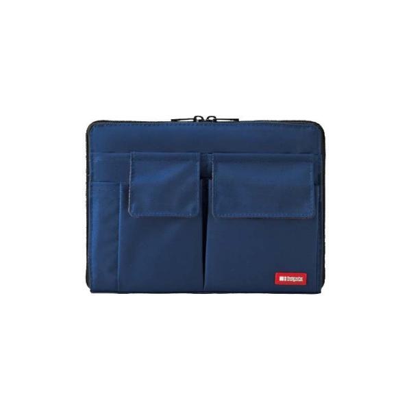 LIHIT LAB.＜リヒトラブ＞バッグ イン バッグ A5 藍 A7553-11N