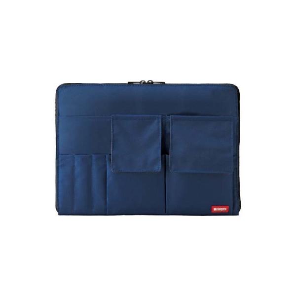 LIHIT LAB.＜リヒトラブ＞バッグ イン バッグ A4 藍 A7554-11N