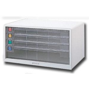 ナカバヤシ＜Nakabayashi＞ アバンテV2 レターケース A3サイズ 浅型3段・深型１段(樹...