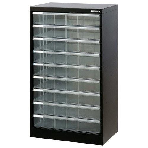 ナカバヤシ＜Nakabayashi＞ アバンテV2 フロアケース A3 深型9段 A3F-M9 クロ