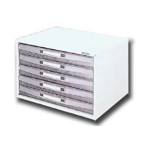 ナカバヤシ＜Nakabayashi＞ アバンテV2 レターケース A4サイズ 浅型5段 ヨコ型 AL...