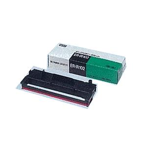 MAX＜マックス＞ タイムレコーダー用インクリボン ER-IR102 (ERIR102)黒赤