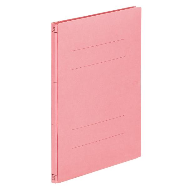 プラス(PLUS) 背幅伸縮フラットファイル セノバス エコノミー 樹脂とじ具 A4-S ピンク F...