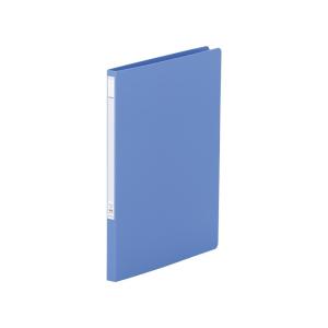 リヒトラブ　パンチレスファイルＺ式　F-347-8青　A4 タテ型　収納枚数：コピー用紙１２０枚