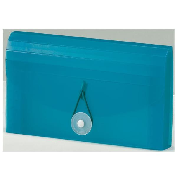 セキセイ　SEMAC セマック　ドキュメント１３ポケ　ク−ポンサイズ　ブルー　MA-2113-10