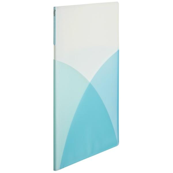 プラス(PLUS) クリアーファイル パスティ A4サイズ　10P　FC-390P　ソーダブルー　9...