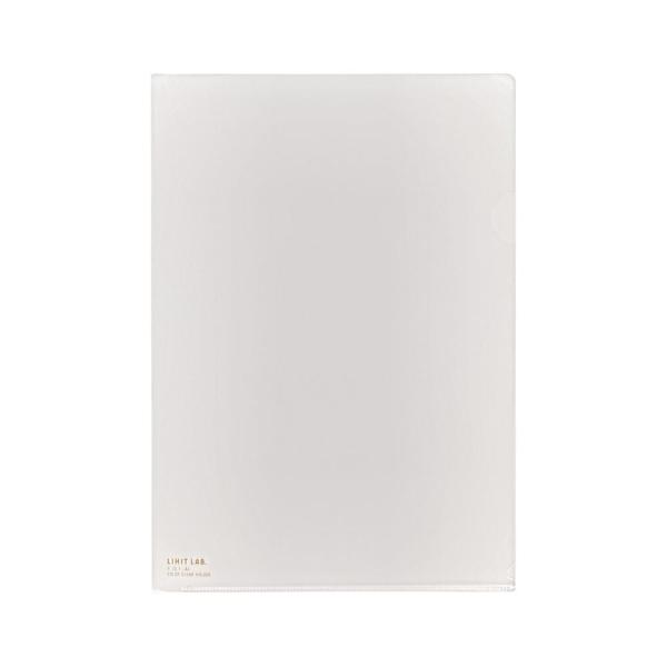 リヒトラブ　カラークリヤーホルダー　F-78B-1乳白　B4　収納枚数：コピー用紙３０枚