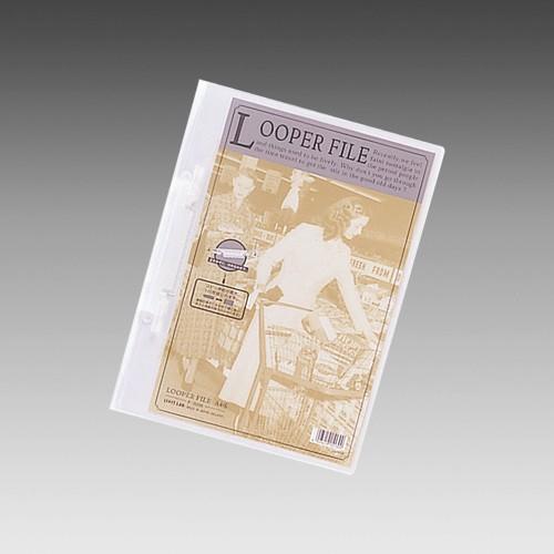 LIHIT LAB.＜リヒトラブ＞ルーパーファイルＡ４・S型 ２穴 F-3006乳白/F3006/F...