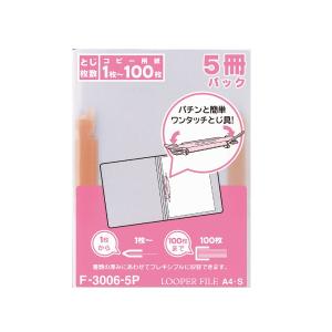 LIHIT LAB.＜リヒトラブ＞ルーパーファイル＜５冊パック＞Ａ４・S型
