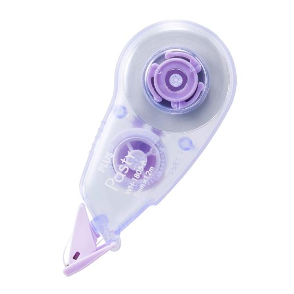プラス PLUS Pasty 修正テープ 使い切りタイプ パープル WH-1805-P 52-288