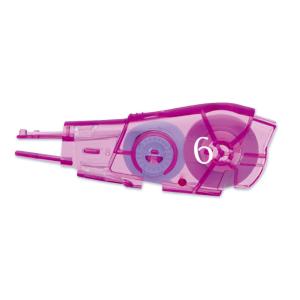 プラス(PLUS) 修正テープ ホワイパーPT 交換テープ 6mm WH-646R ピンク 48-762｜econvecoco