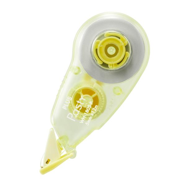 プラス PLUS Pasty 修正テープ 使い切りタイプ イエロー WH-1805-P 52-291