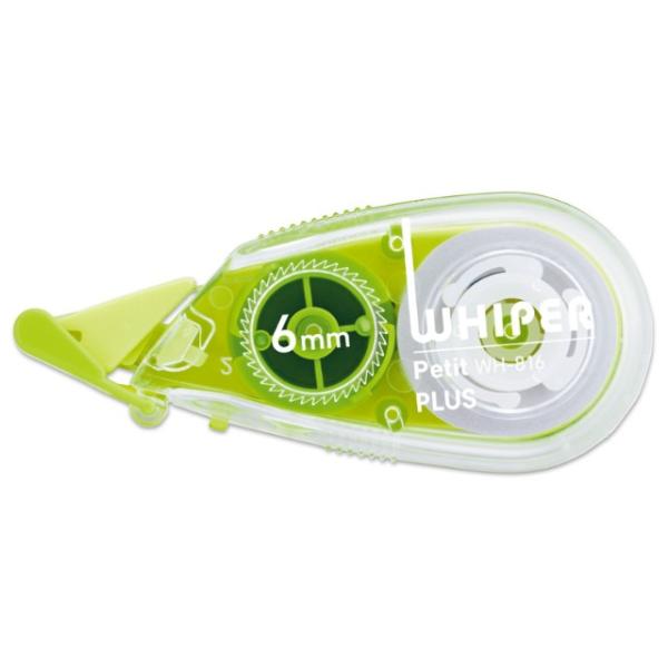 プラス(PLUS) 修正テープ ホワイパープチ 6mm×6m グリーン WH-816　49-253