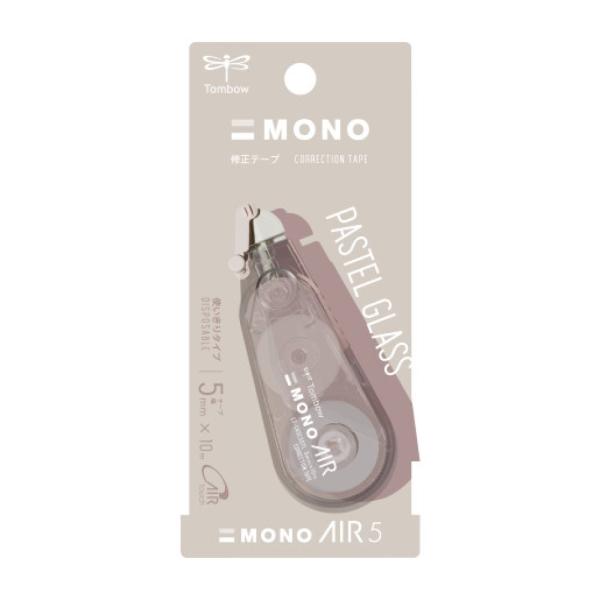 トンボ鉛筆 Tombow 修正テープ モノエアー グラスブラウン CT-CA5C507L MONO ...