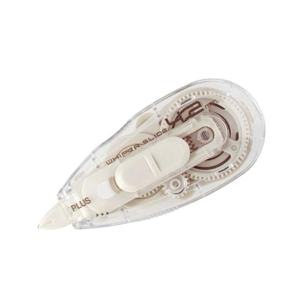 プラス(PLUS) 修正テープ ホワイパースライド 4.2mm 本体 WH-014 42-800