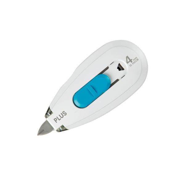 プラス(PLUS) 個人情報保護テープ　１行ケシポン　本体　IS-440CM ホワイト　37-255