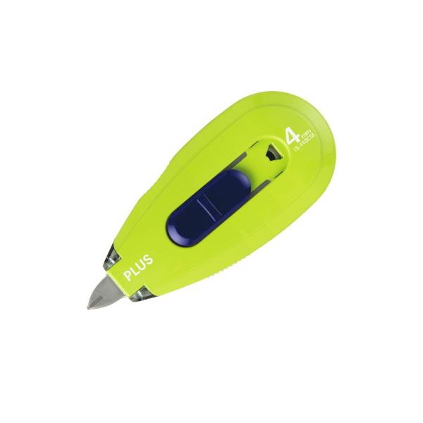 プラス(PLUS) 個人情報保護テープ　１行ケシポン　本体　IS-440CM グリーン　37-256