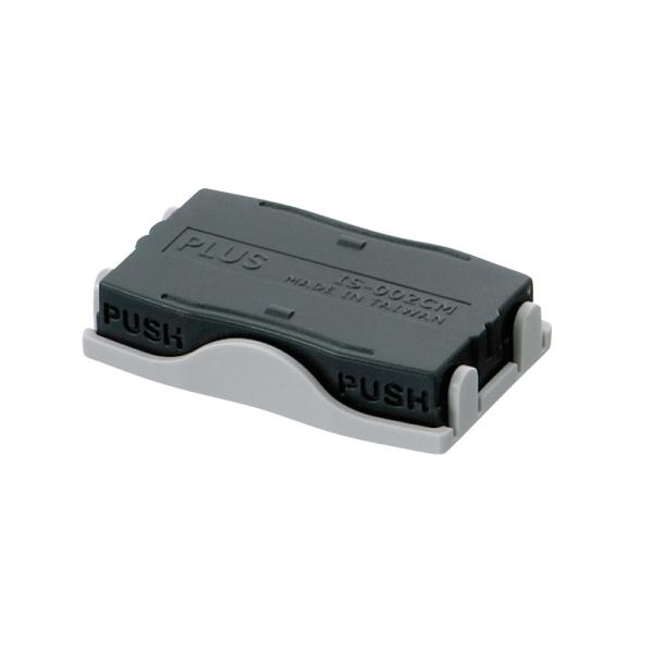 プラス(PLUS) 個人情報保護スタンプ 早撃ちケシポン専用インクカートリッジ　黒 IS-002CM...