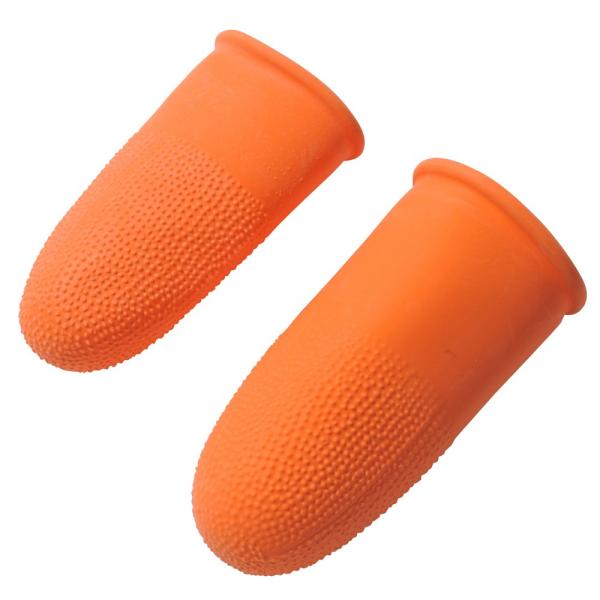 プラス(PLUS) 指サック M/Lサイズ 各5個入 オレンジ KM-300K　35-976