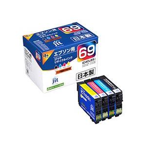 エプソン＜EPSON＞対応 ジットリサイクルインク E69 4色セット