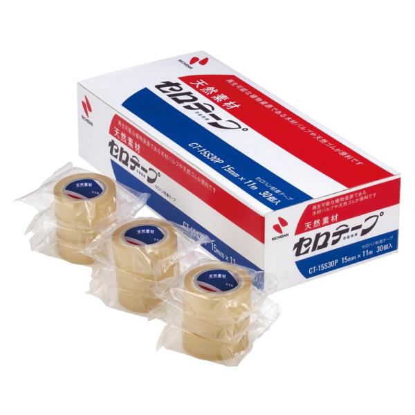 Nichiban ニチバン セロテープ 小巻 15mm 30個パック CT-15S30P